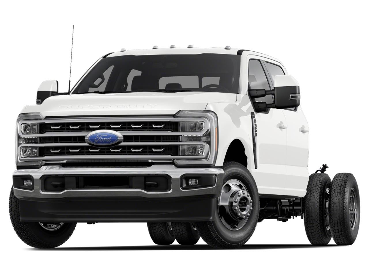 2026 Ford Super Duty F-350 DRW XL in Oxford White — front three-quarter view