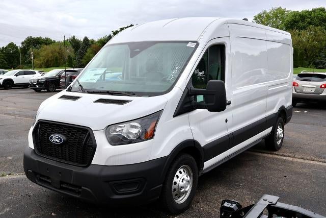 2026 Ford Transit Cargo Van Base in Oxford White — front three-quarter view