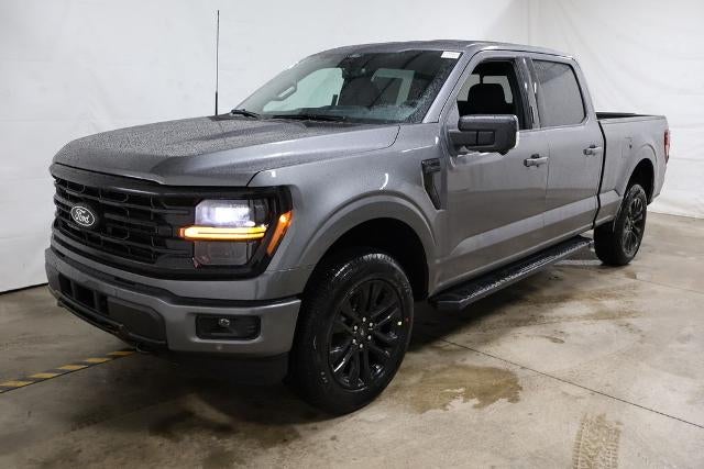 2026 Ford F-150 XLT in Carbonized Gray Metallic — front three-quarter view