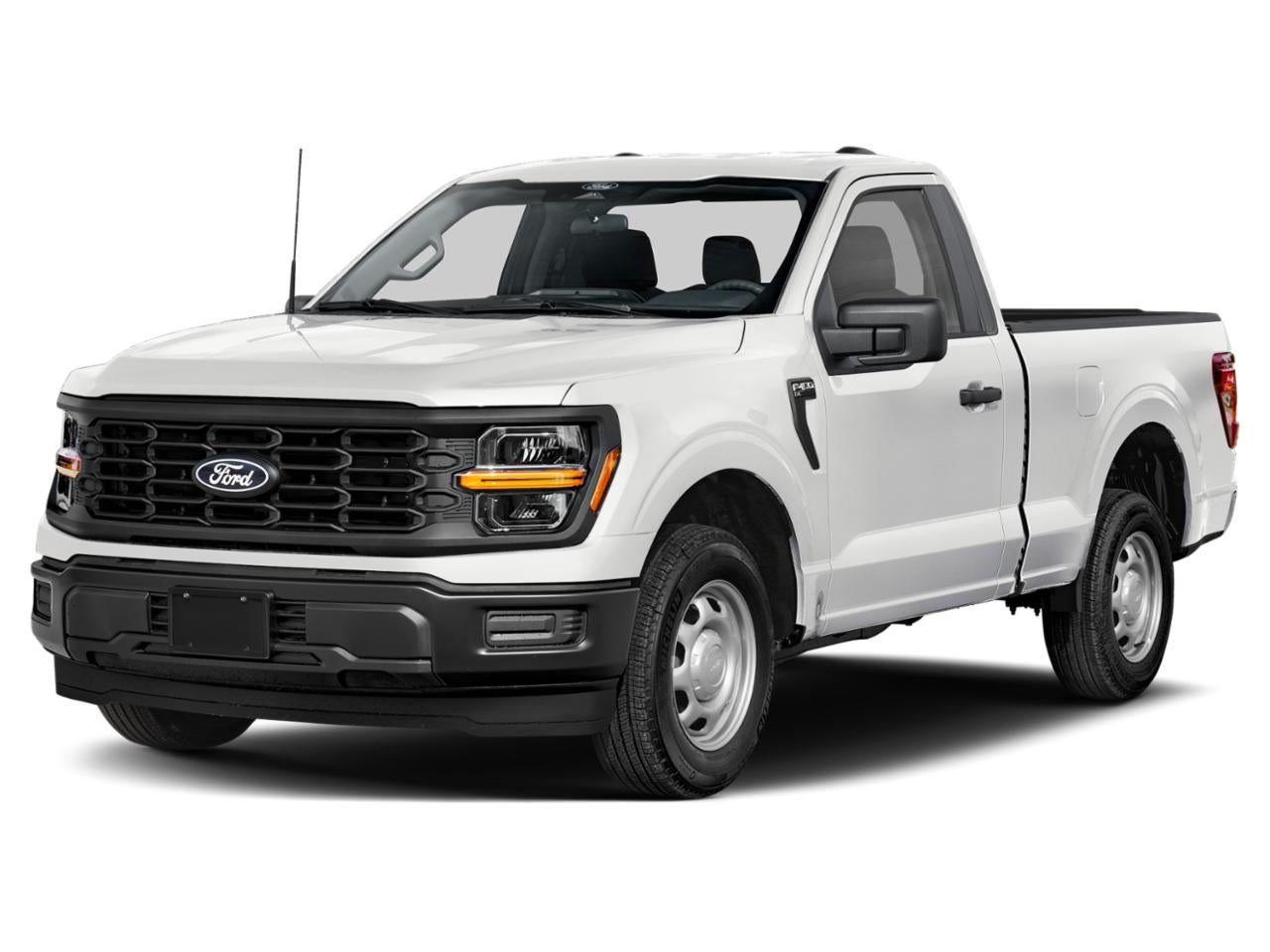 2026 Ford F-150 XL in Oxford White — front three-quarter view