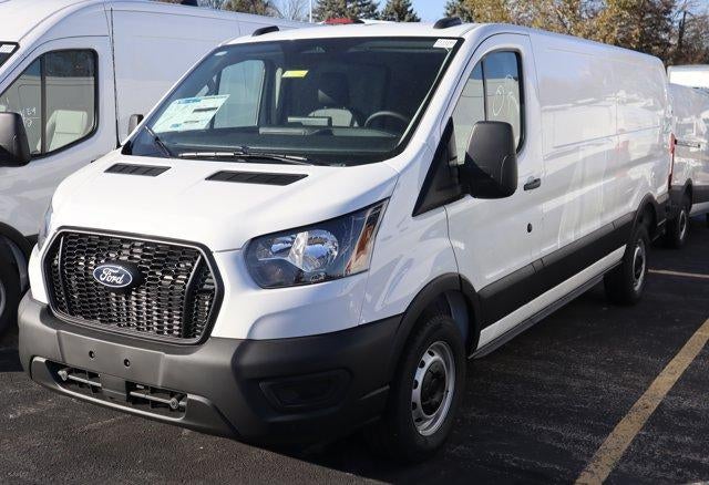 2026 Ford Transit Cargo Van Base in Oxford White — front three-quarter view