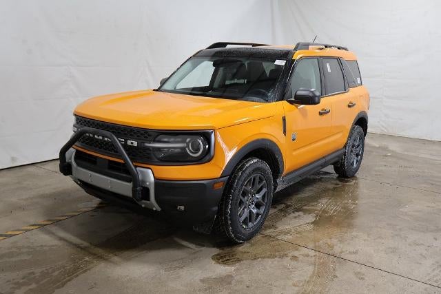 2026 Ford Bronco Sport Big Bend in Orange Fury Metallic Tri Coat — front three-quarter view