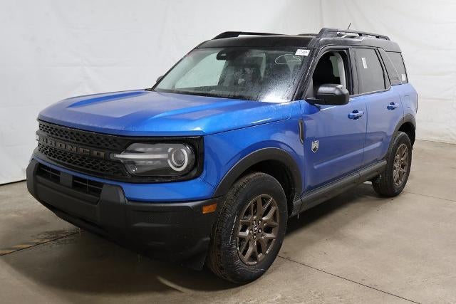 2026 Ford Bronco Sport Big Bend in Velocity Blue Metallic — front three-quarter view