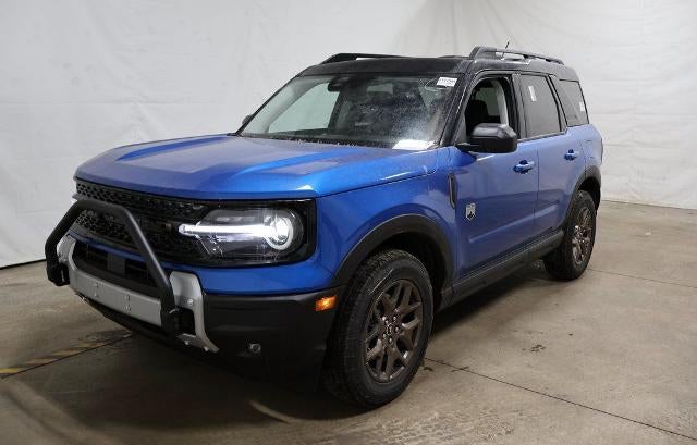 2026 Ford Bronco Sport Big Bend Demo in Velocity Blue Metallic — front three-quarter view