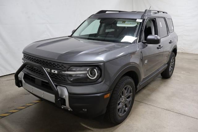 2025 Ford Bronco Sport Big Bend Demo in Carbonized Gray Metallic — front three-quarter view