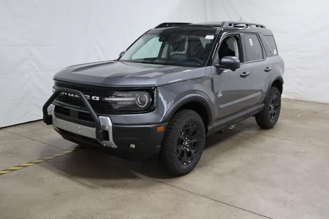2026 Ford Bronco Sport Outer Banks Demo in Carbonized Gray Metallic — front three-quarter view