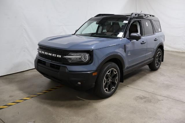 2026 Ford Bronco Sport Outer Banks in Azure Gray Metallic Tri Coat — front three-quarter view