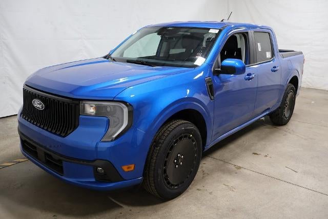 2026 Ford Maverick Lobo Standard Demo in Velocity Blue — front three-quarter view