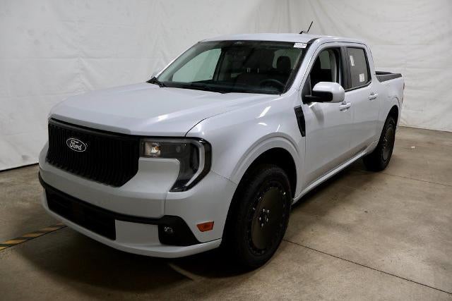 2026 Ford Maverick Lobo Standard in Space White Metallic — front three-quarter view