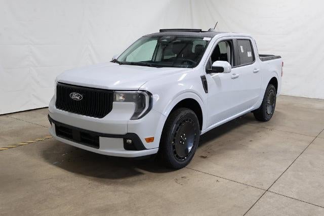 2026 Ford Maverick Lobo Standard Demo in Space White Metallic — front three-quarter view