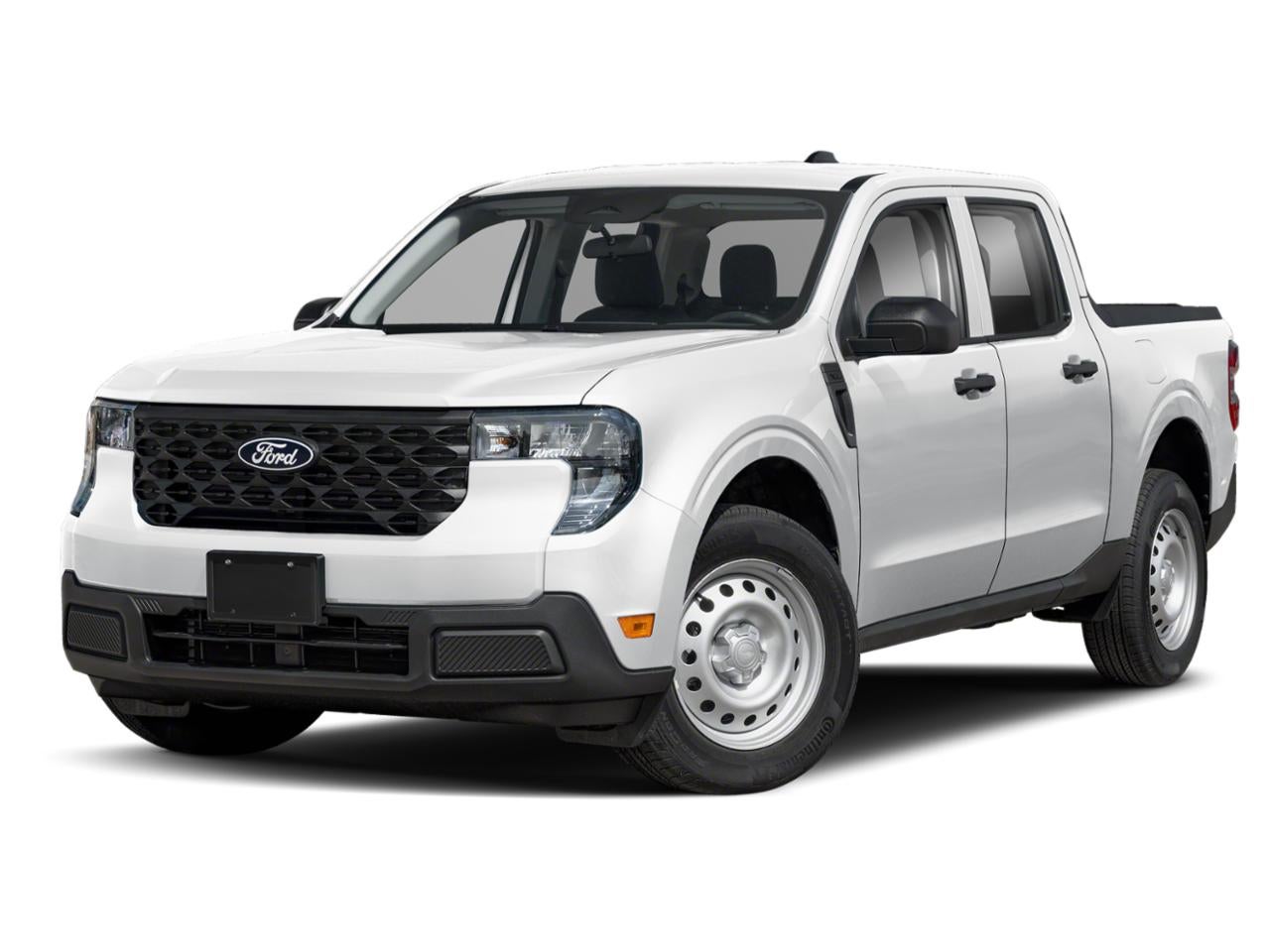 2026 Ford Maverick XL Demo in Space White Metallic — front three-quarter view