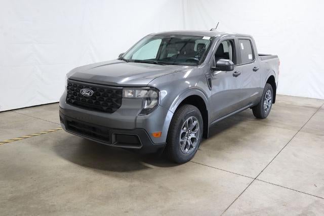 2026 Ford Maverick XLT Demo in Gray Metallic — front three-quarter view