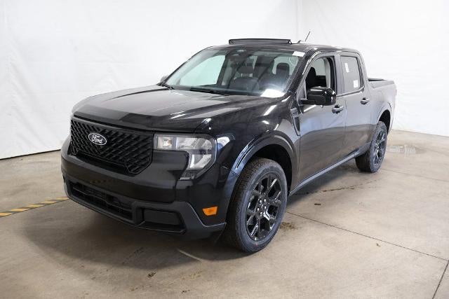 2026 Ford Maverick XLT in Shadow Black — front three-quarter view