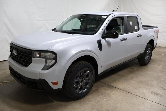 2026 Ford Maverick XLT Demo in Space White Metallic — front three-quarter view