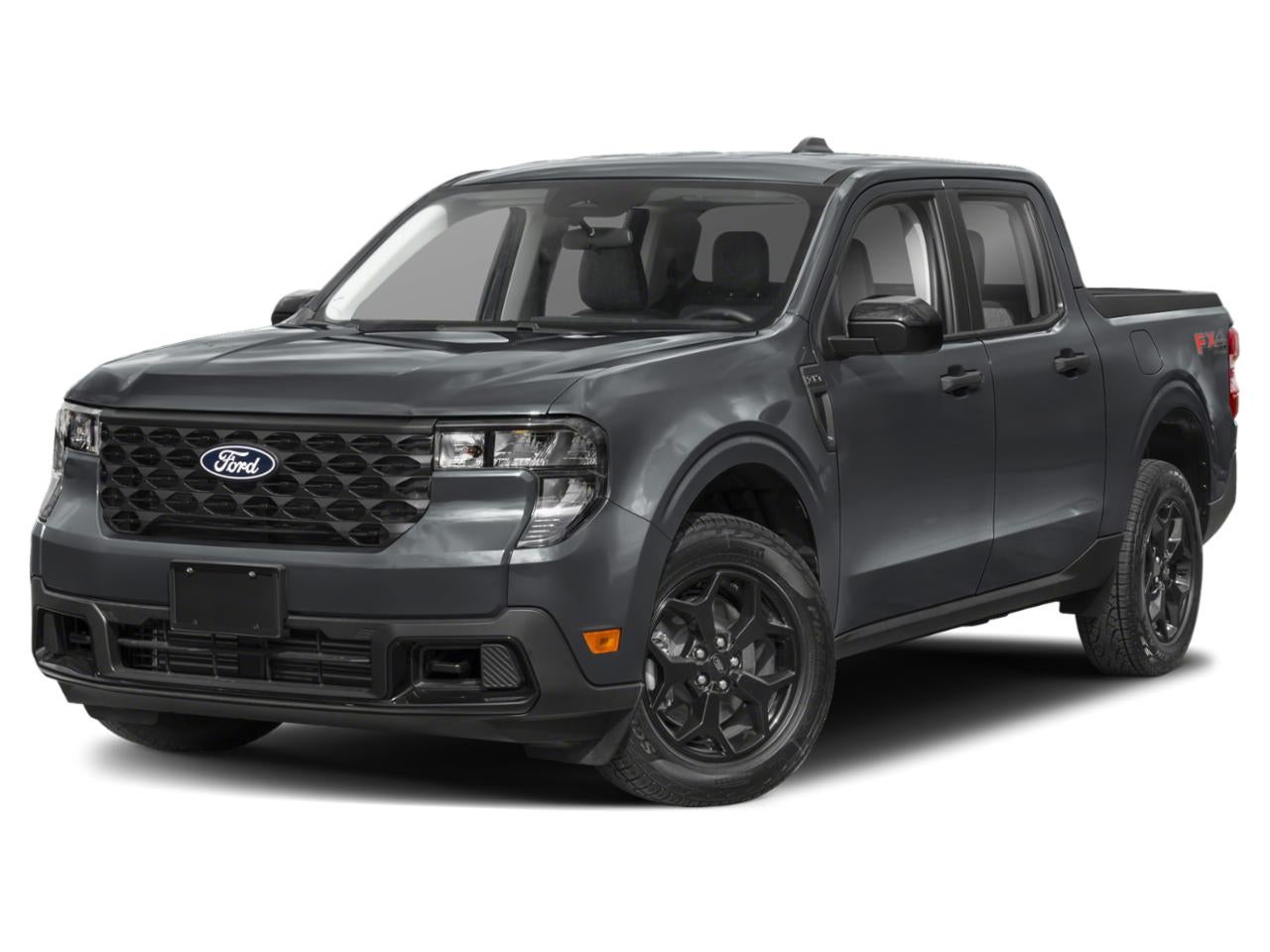 2025 Ford Maverick XLT Drmo in Carbonized Gray Metallic — front three-quarter view