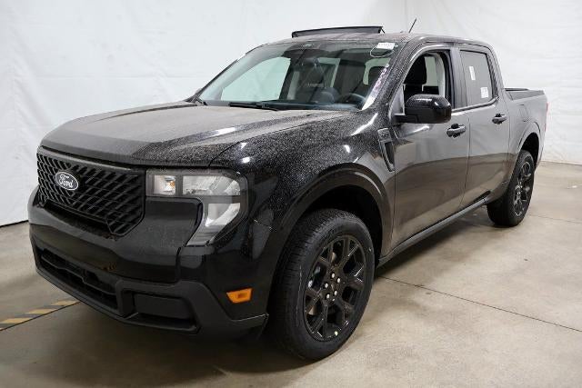 2026 Ford Maverick XLT Demo in Shadow Black — front three-quarter view