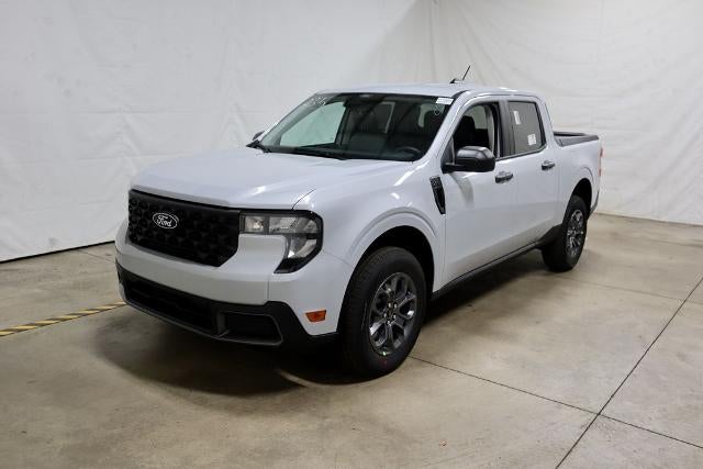 2026 Ford Maverick XLT Demo in Space White Metallic — front three-quarter view