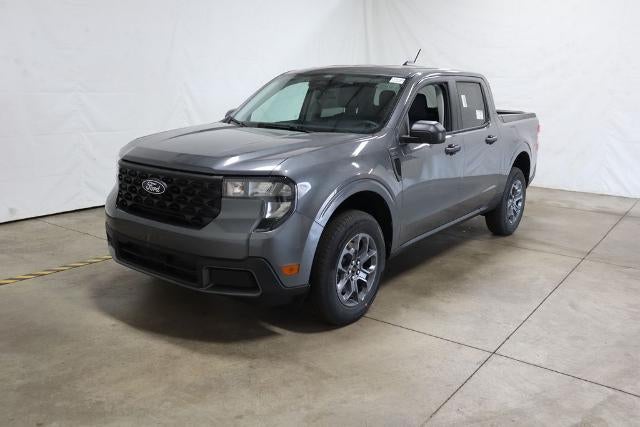 2026 Ford Maverick XLT Demo in Gray Metallic — front three-quarter view