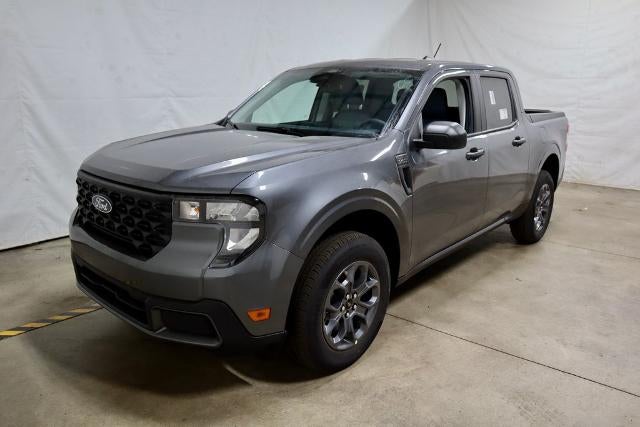 2026 Ford Maverick XLT Demo in Gray Metallic — front three-quarter view
