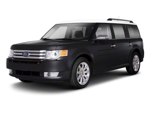 2010 Ford Flex SE in Tuxedo Black — front three-quarter view