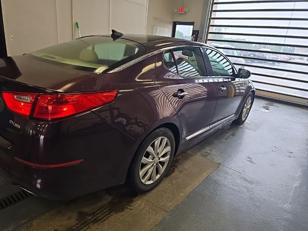 2014 Kia Optima — rear three-quarter view