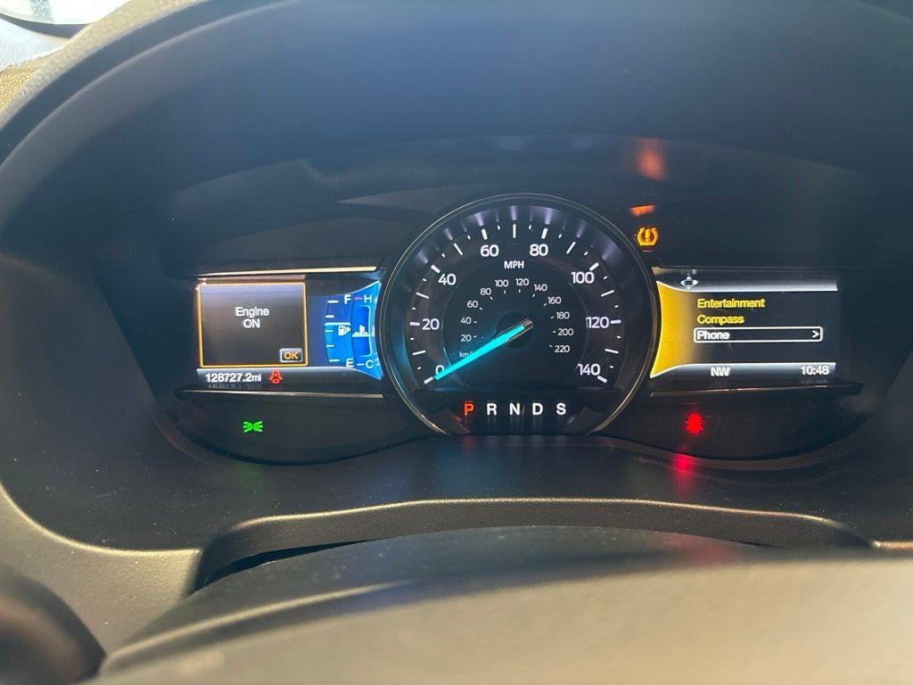 2017 Ford Explorer — interior view