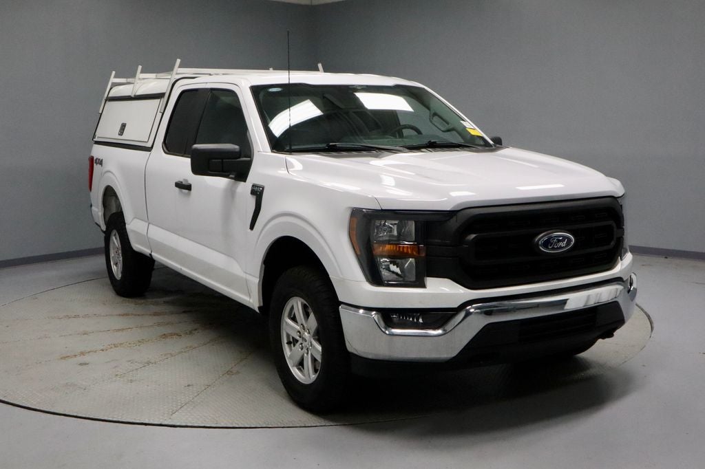 2023 Ford F-150 XL in Oxford White — front three-quarter view