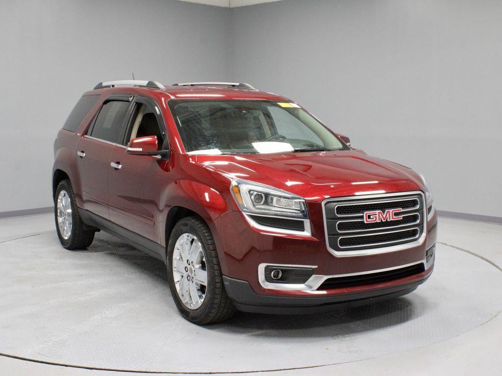 2017 GMC Acadia Limited Limited in Crimson Red Tintcoat — front three-quarter view