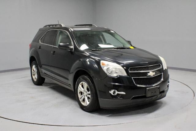 2015 Chevrolet Equinox LT in Black — front three-quarter view