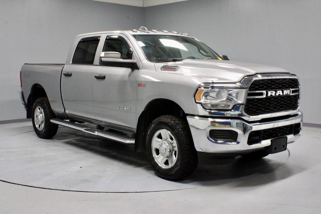 2021 RAM 2500 Tradesman in Billet Silver Metallic Clearcoat — front three-quarter view