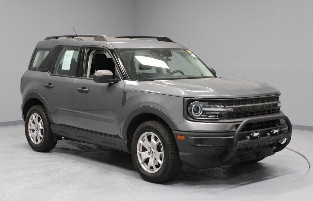 2021 Ford Bronco Sport Base in Carbonized Gray Metallic — front three-quarter view