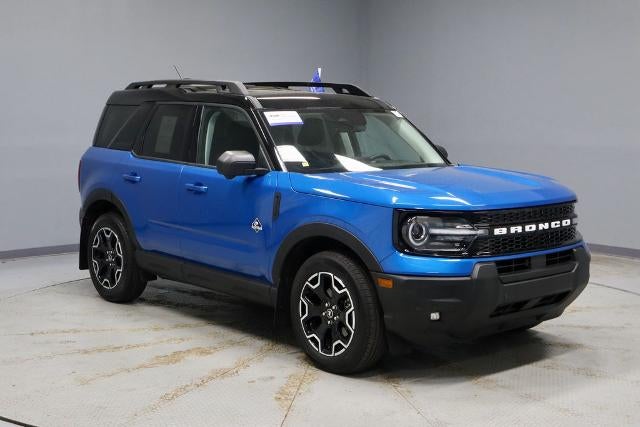 2025 Ford Bronco Sport Outer Banks in Velocity Blue Metallic — front three-quarter view
