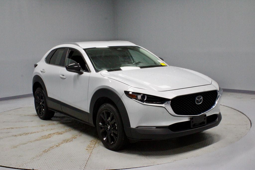 2024 Mazda Mazda CX-30 2.5 S Select Sport in Ceramic Metallic — front three-quarter view