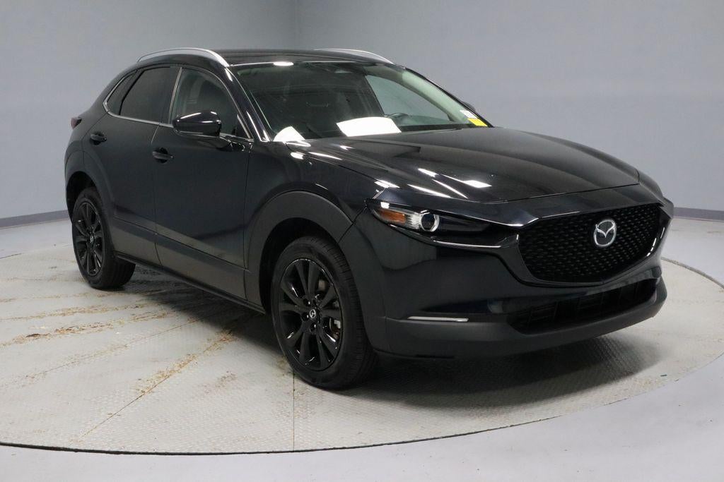 2024 Mazda Mazda CX-30 2.5 S Select Sport in Jet Black Mica — front three-quarter view