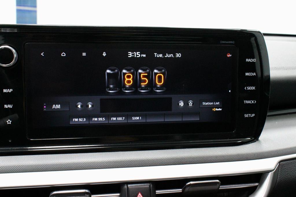 2022 Kia K5 — interior view