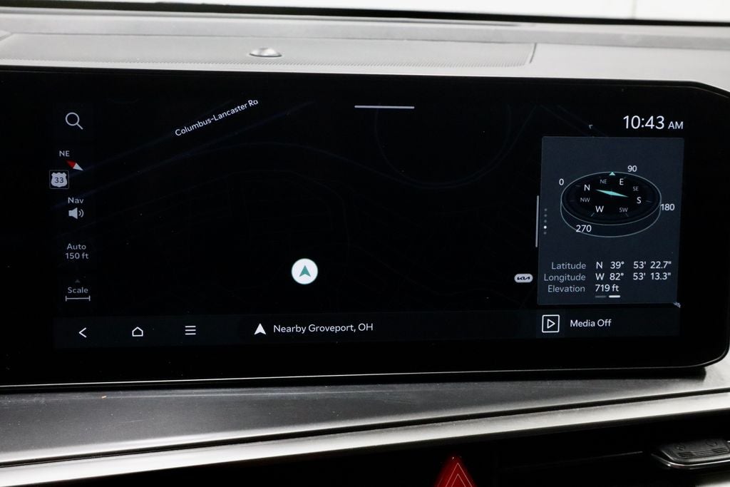 2025 Kia Sorento — rear three-quarter view