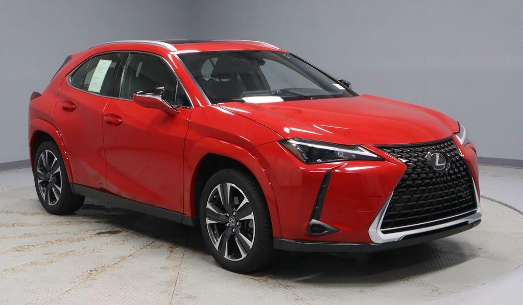 2023 Lexus UX 250h 250h Premium in Redline — front three-quarter view