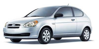 2008 Hyundai ACCENT Base in Other — front three-quarter view