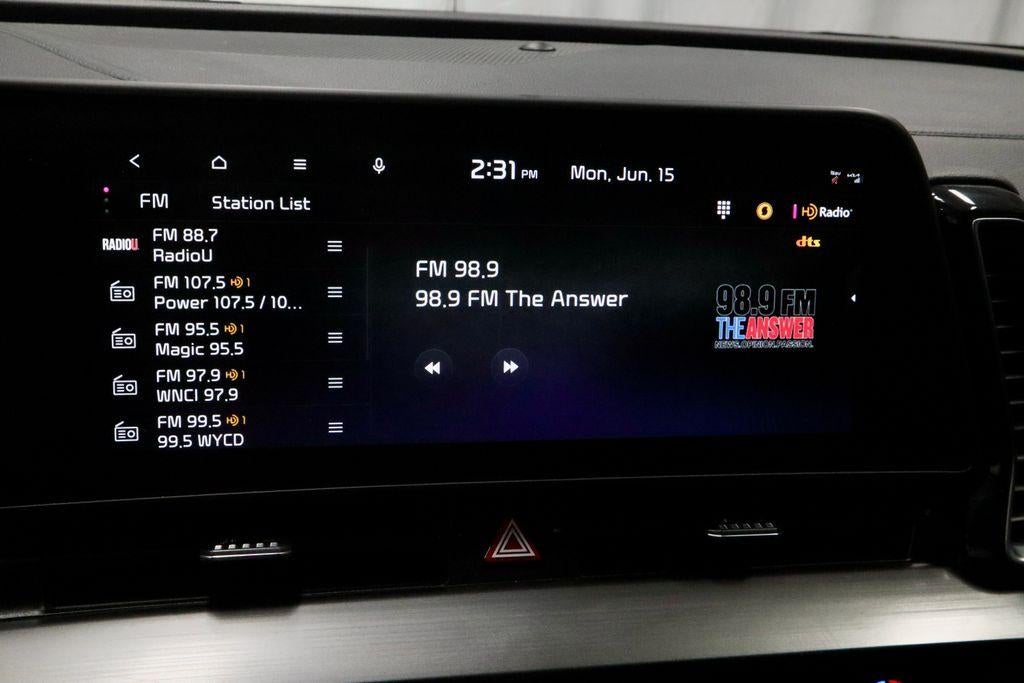 2025 Kia Sportage — interior view